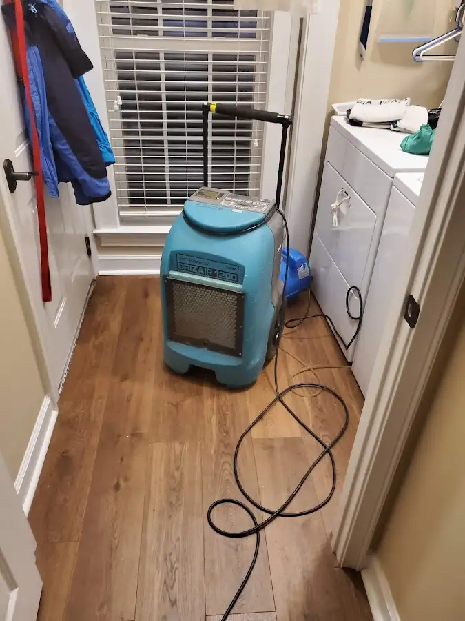 Commercial dehumidifier deployed for Flood Damage Cleanup in Skiatook