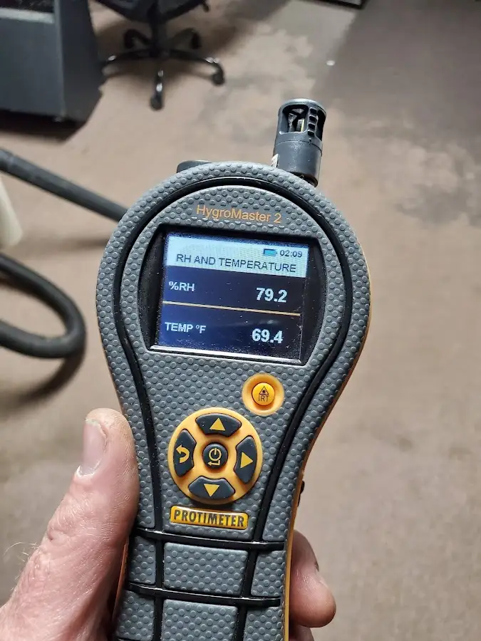 Moisture meter humidity assessment for Fire & Smoke Damage Restoration in Skiatook